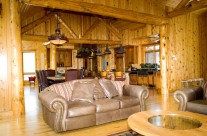 Living Room, Kitchen, and Dining Area